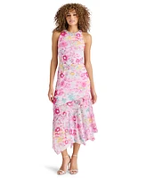 Steve Madden Women's Lanetta Asymmetric-Hem Maxi Dress