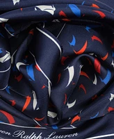 Lauren Ralph Small Sails Diamond Scarf