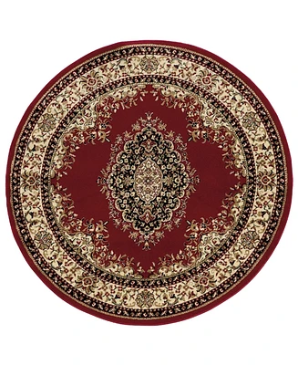 Closeout! Km Home Pesaro 5'3"x5'3" Round Area Rug
