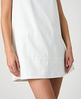 French Connection Women's Cotton Pinstriped Shift Dress