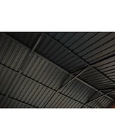 Fir wood carport/gazebo, Steel roof, all-weather