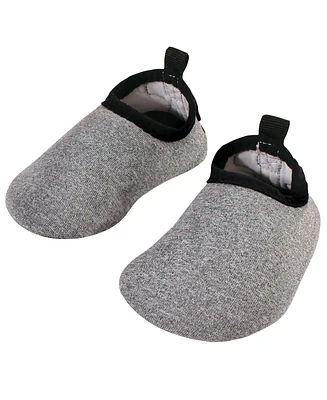 Hudson Baby Boys Water Shoes for Sports, Yoga, Beach and Outdoors, Heather Gray, 18-24M/6-7