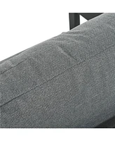 Outdoor seating set, thick cushions, comfy, for lawns, patios, poolside