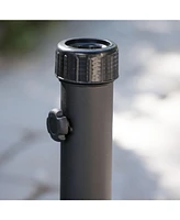 Hexagonal Concrete Umbrella Base Only