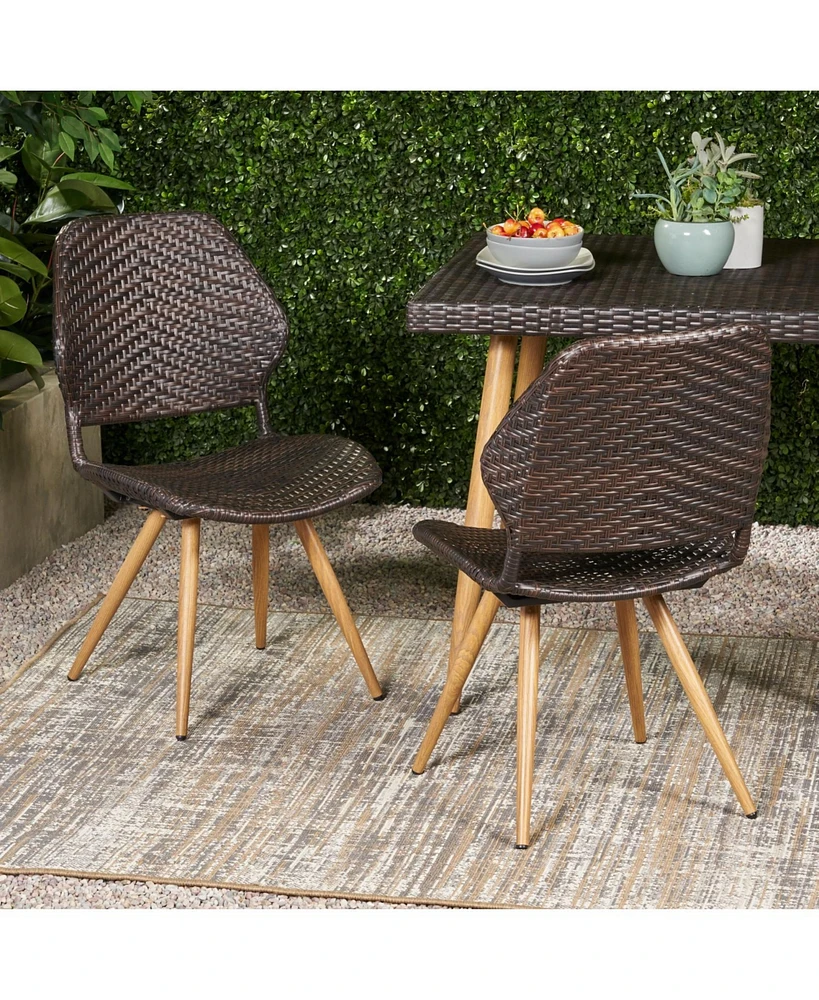 Wicker Patio Dining Chairs - Stylish & Durable Outdoor Seating