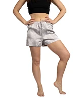 Tahari Women's 2-Pack Satin Drawstring Pajama Lounge Shorts