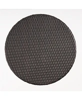 Outdoor 26" Round Pe Rattan Bar Table, Multibrown