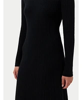 Gobi Cashmere Women's Textured Knit Cashmere Dress
