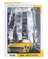 Collected Colors New York Taxi 1000 Piece Jigsaw Puzzle