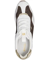 Michael Kors Women's Raina Lace-Up Trainer Running Sneakers