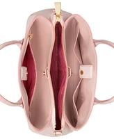 kate spade new york Serena Spring Pansies Leather Satchel