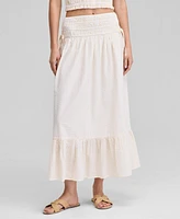 And Now This Women's Smocked Seersucker Maxi Skirt, Exclusively at Macy's