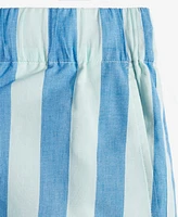 On 34th Women's Cotton Striped Pull-On Shorts, Exclusively at Macy's