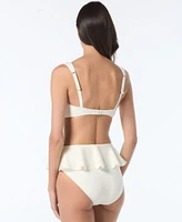 Vince Camuto Womens Underwire Bikini Top Skirted Bottoms