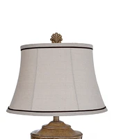 StyleCraft Home Collection 30" Tortola Softback Fabric Table Lamp