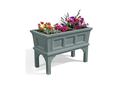 Raised Garden Bed Planter Box with 3 Removable Trays for Convenient Gardening