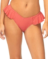Raisins Juniors' Cabo Ruffled Bikini Bottoms