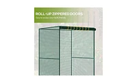 Walk-in Mini Greenhouse for Compact Gardening and Plant Protection