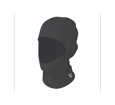 Muk Luks Men's Quietwear Ruff And Tuff 1 Hole Mask, Black, One