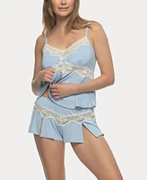 Jezebel Women's Myrna Modal Lace Cami Shorts Set