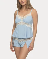 Jezebel Women's Myrna Modal Lace Cami Shorts Set