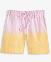 On 34th Women's Ombre Drawstring Shorts, Exclusively at Macy's