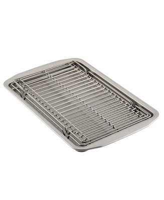 Circulon Bakeware 10" x 15" Baking Sheet Pan & Expandable Cooling Rack 3-Pc. Set