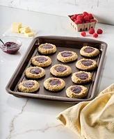 Circulon Symmetry Nonstick Chocolate Brown 10" x 15" Cookie Pan