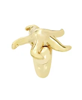 Robert Lee Morris Soho Gold Starfish Cocktail Ring