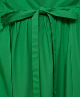 Mango Women's Flared Bow Dress