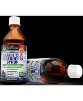 Elderberry Syrup for Kids & Adults, Natural Immune Support with Zinc and Vitamin C, Bioschwartz, Blueberry Pancake Flavor, 8 fl oz