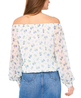 Vince Camuto Women's Off-the-Shoulder Tied-Hem Top