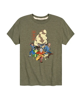 Hybrid Toddler Boys Avatar The Last Airbender Graphic T-Shirt