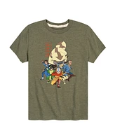 Hybrid Toddler Boys Avatar The Last Airbender Graphic T-Shirt