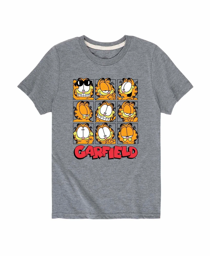 Hybrid Toddler Boys Garfield Faces Graphic T-Shirt