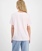 Love Tribe Juniors' Strawberry Shortcake Graphic Print T-Shirt