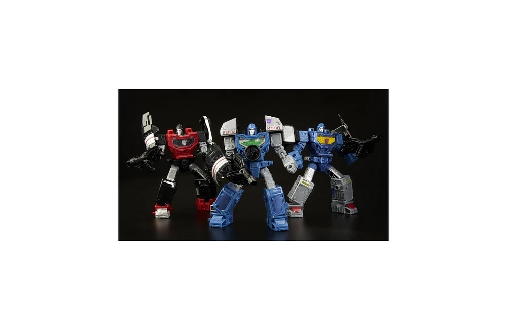 Refraktor Reconnaissance Team Exclusive Three Pack Deluxe Class | Transformers Generations War for Cybertron Siege Chapter