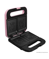Uncanny Brands Hello Kitty Grilled Cheese Maker- Panini Press and Compact Indoor Grill