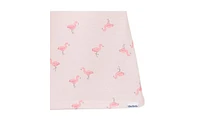 Gerber Toddler Girls 2-Pack Short Sleeve Nightgowns, Flamingoes, 5T