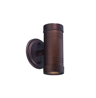 Cylinder Two-Light Wall Light – Stylish Lighting for Indoor & Outdoor Use