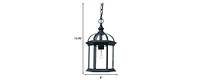 Cage Hanging Pendant Light – Modern Fixture for Any Space
