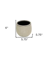 Dot Ceramic Round Pot Planter – Indoor & Outdoor Decorative Plant Pot