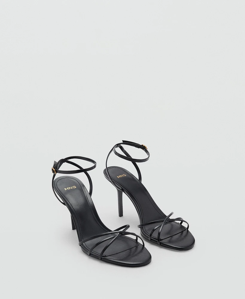 Mango Women's Strappy Heeled Sandals