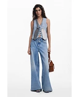 Desigual Women's Patchwork denim vest