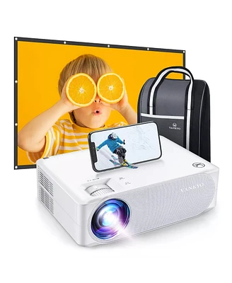 Vankyo Performance V630W Native 1080P Full Hd Projector with Bonus Screen C White