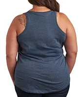 Hybrid Apparel Plus Lilo Stitch Stay Weird Graphic Tank Top