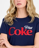 Freeze 24-7 Juniors' Diet Coke Embroidered Baby T-Shirt