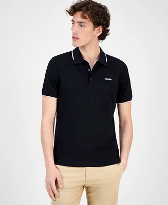 Hugo Boss Men's Dinoso Contrast-Tip Polo Shirt