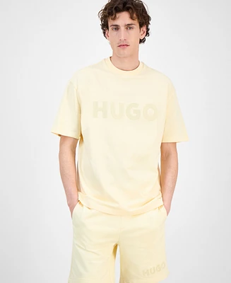 Hugo Boss Men's Dinkee Logo Graphic Cotton T-Shirt