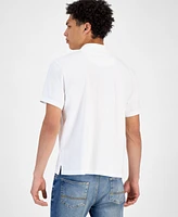 Sun + Stone Men's Faded Short Sleeve Polo Shirt, Exclusively at Macy's